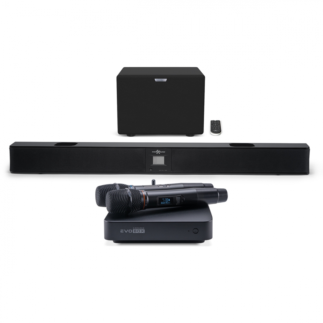 караоке-комплект EVOBOX Plus + EvoSound Bar (саундбар с караоке) в Чечне