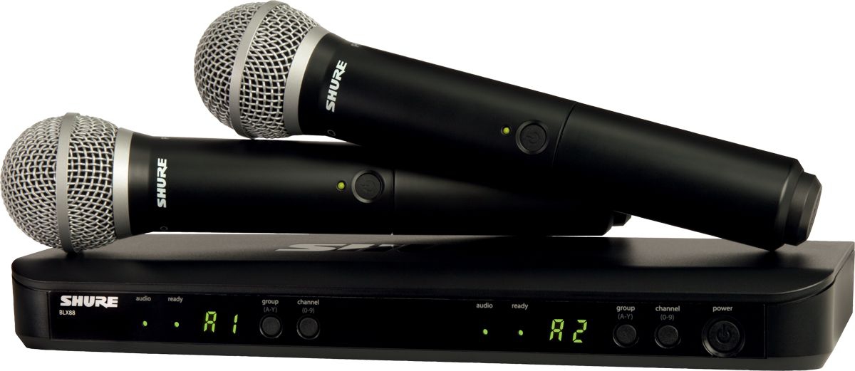 SHURE BLX288E/PG58 M17 вокальная радиосистема в Чечне