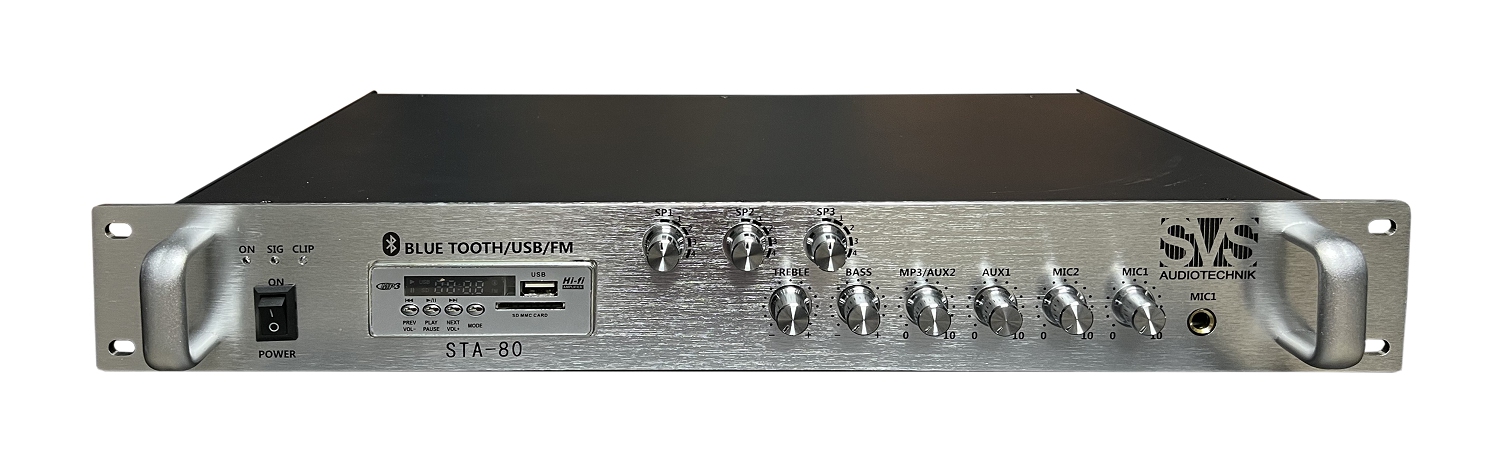 SVS Audiotechnik STA-80 Микшер-усилитель для систем Public Address в Чечне