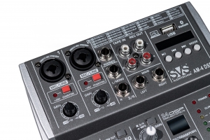 SVS Audiotechnik mixers AM-4 DSP Аналоговый микшерный пульт, 4-канала в Чечне